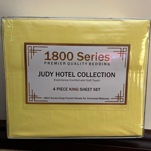 4 piece sheet set King
